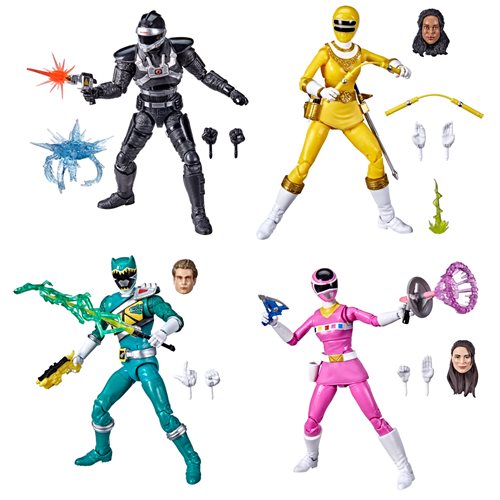 Power Rangers Lightning Wave 12 - Set of 4